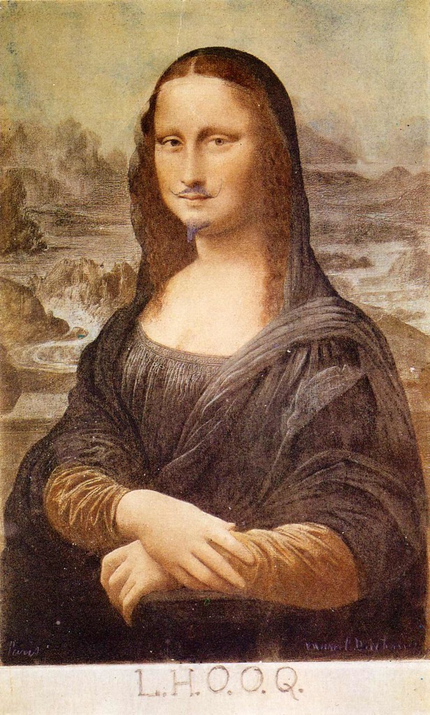 duchamp lhooq mona lisa 1919